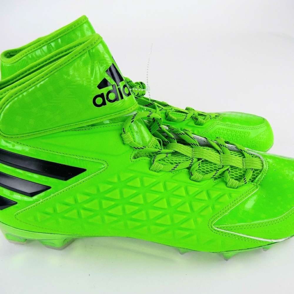 Adidas men's size 16 Green football cleats
